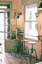 Peach Art Deco