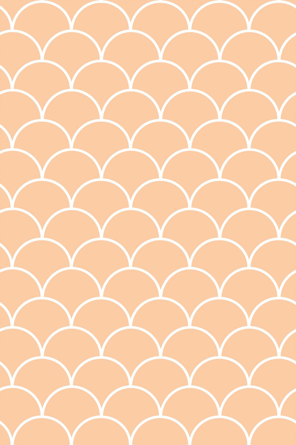 Peach Art Deco