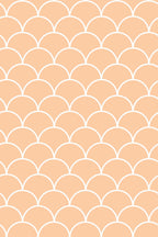 Peach Art Deco