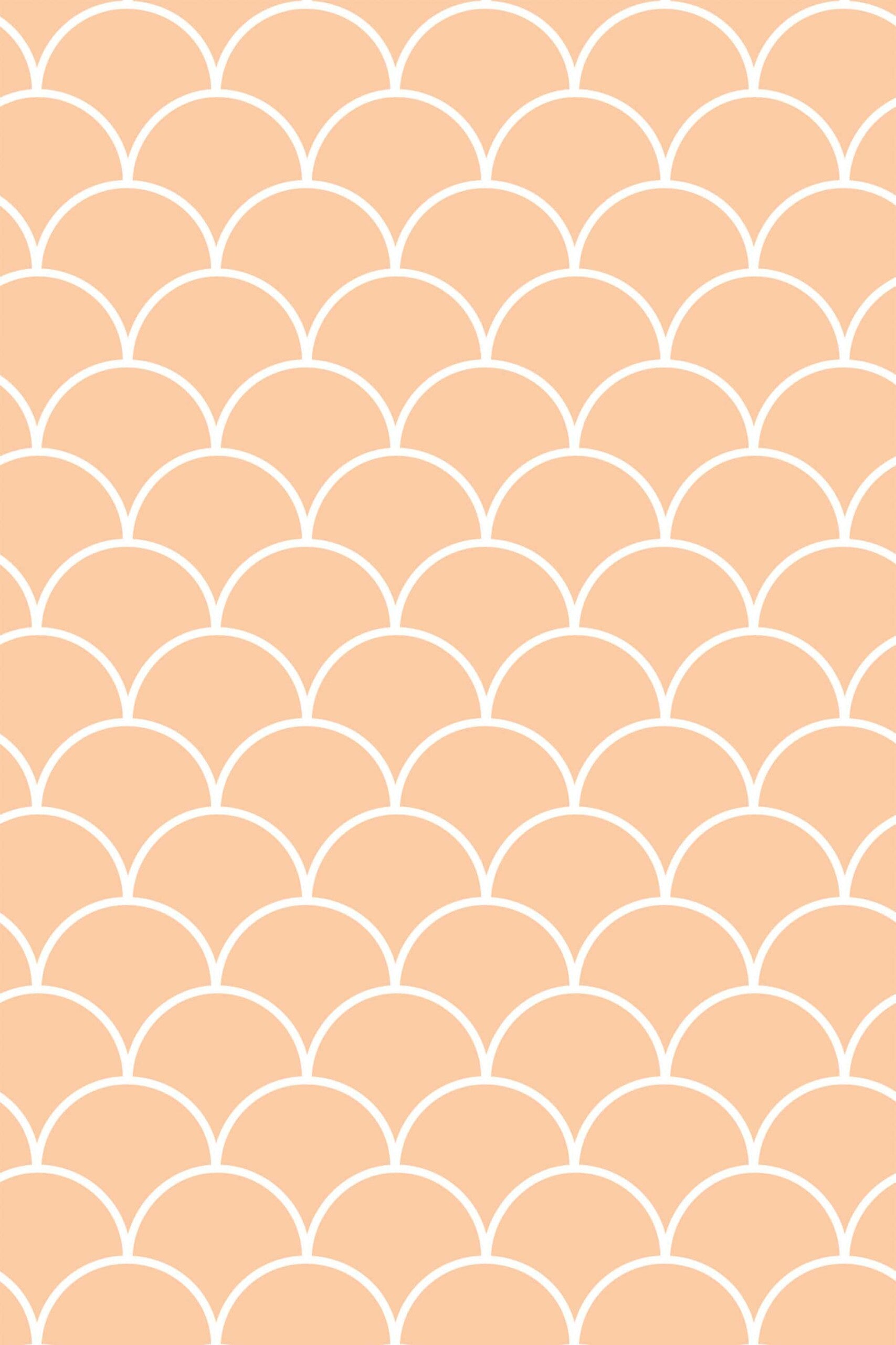 Peach Art Deco