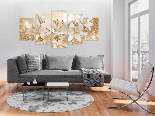 Acrylic Print - Golden Bouquet