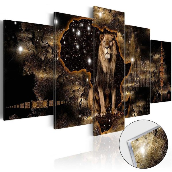 Acrylic Print - Golden Lion
