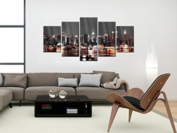 Acrylic Print - Gray City