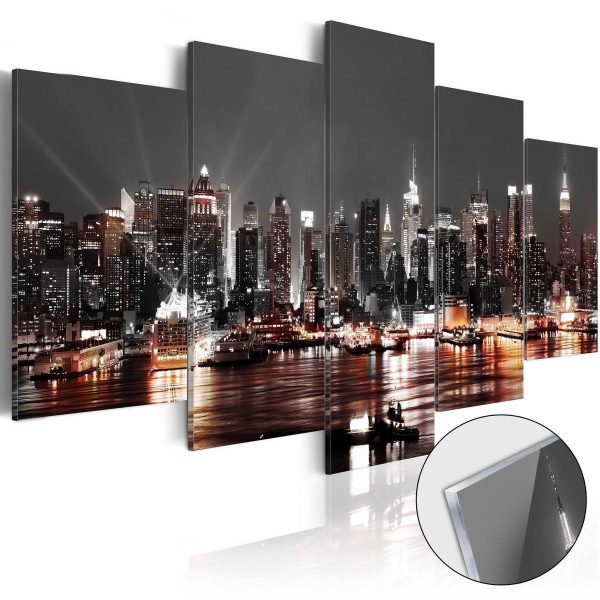 Acrylic Print - Gray City