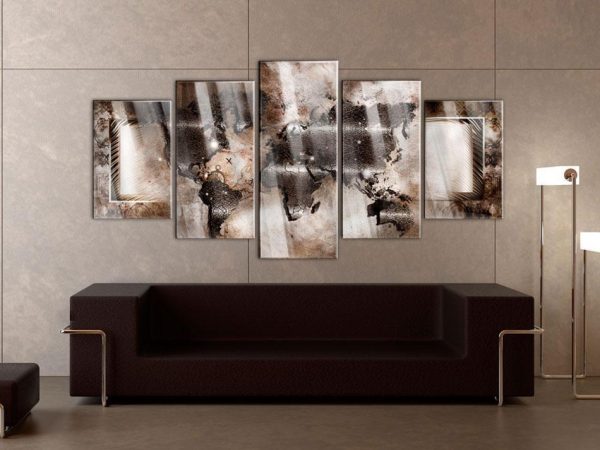 Acrylic Print - Platinum Map