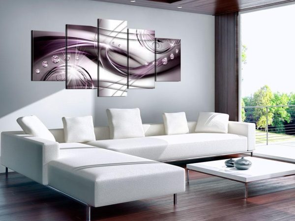 Acrylic Print - Violet Glow