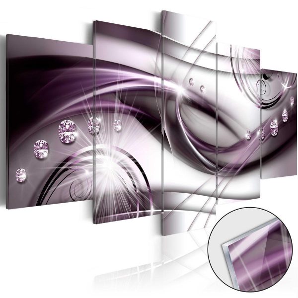 Acrylic Print - Violet Glow