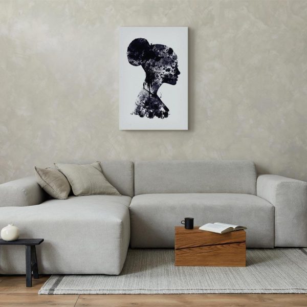 Canvas Print - Abstract Profile (1 Part) Vertical