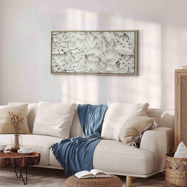 Canvas Print - Alabaster Garden (1 Part)