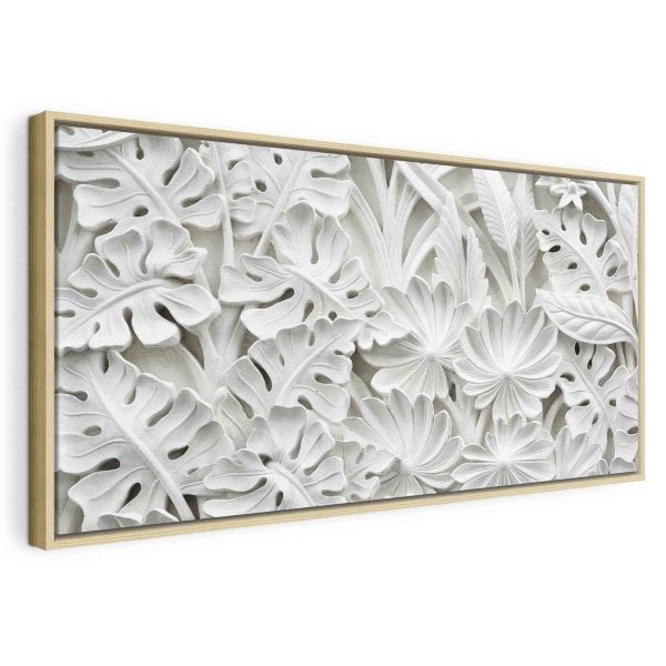 Canvas Print - Alabaster Garden (1 Part)
