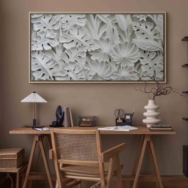 Canvas Print - Alabaster Garden (1 Part)