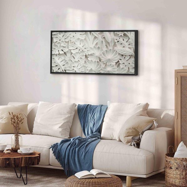 Canvas Print - Alabaster Garden (1 Part)