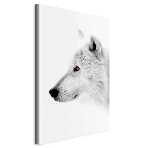 Canvas Print - Amber Gaze (1 Part) Vertical
