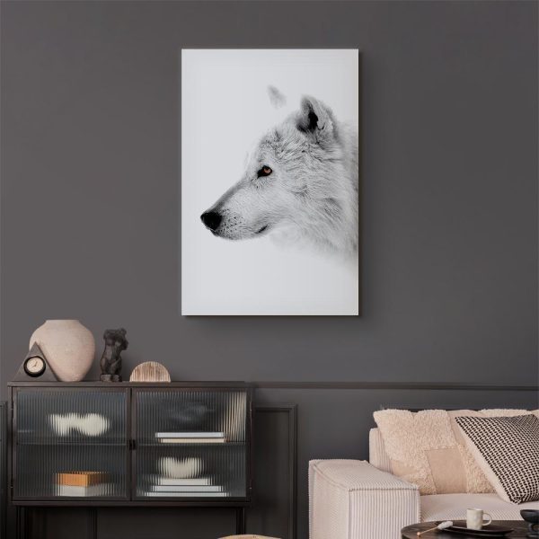 Canvas Print - Amber Gaze (1 Part) Vertical