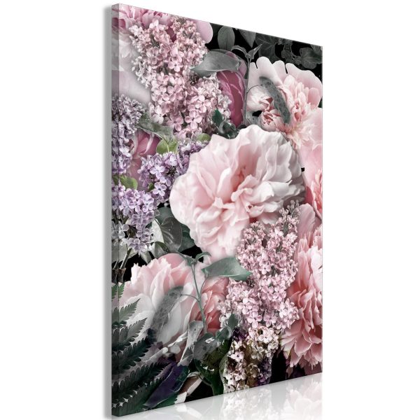 Canvas Print - Among Flowers (1-part) - Blooming Plants in Nature's Colors - Image 2
