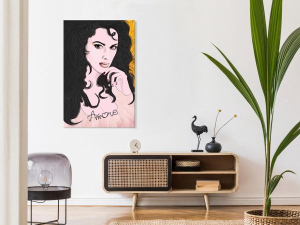 Canvas Print - Amore Mio (1 Part) Vertical