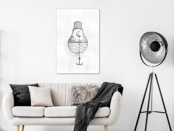 Canvas Print - Anchored Moon (1 Part) Vertical - Image 4