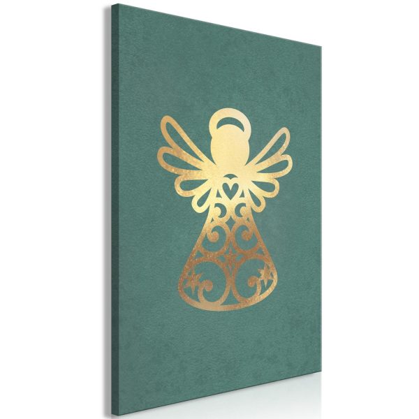 Canvas Print - Angelic Christmas (1 Part) Vertical