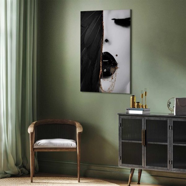 Canvas Print - Angel's Look (1 Part) Vertical - Image 3
