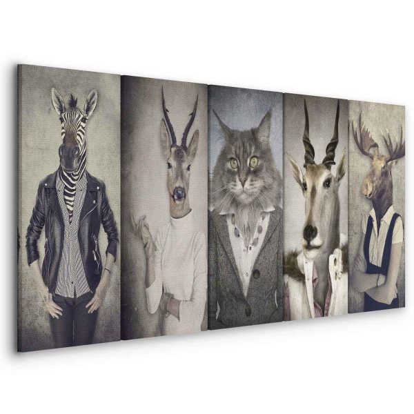 Canvas Print - Animal Masks I