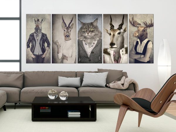 Canvas Print - Animal Masks I