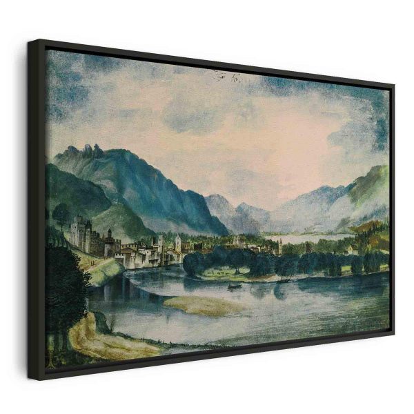 Canvas Print - Ansicht von Trient von Norden (Albrecht Dürer)