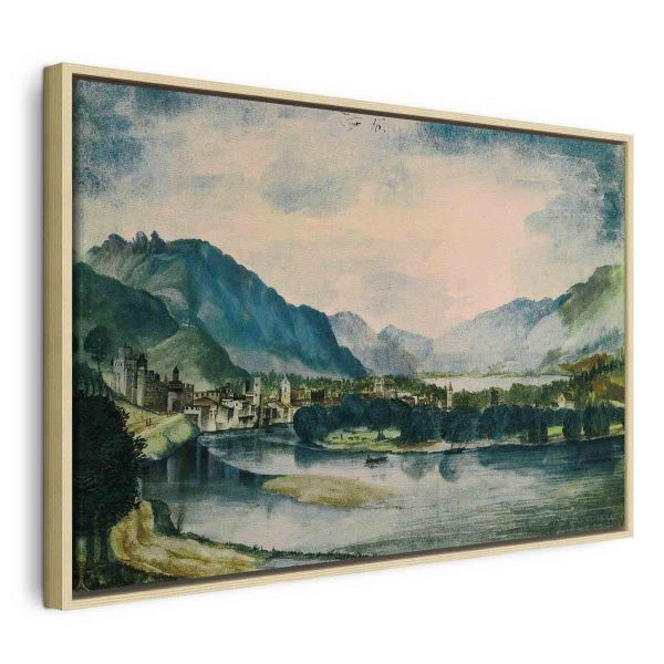 Canvas Print - Ansicht von Trient von Norden (Albrecht Dürer)