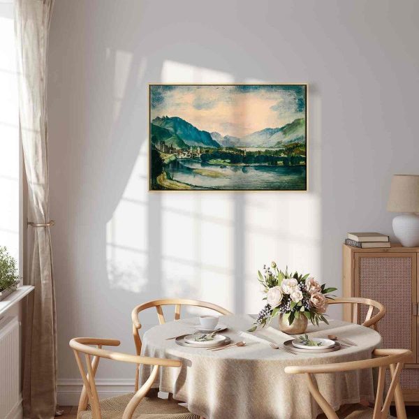 Canvas Print - Ansicht von Trient von Norden (Albrecht Dürer)