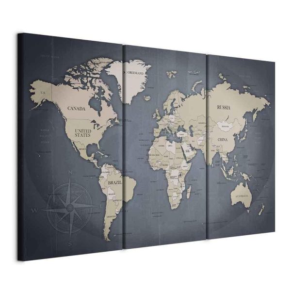 Canvas Print - Anthracitic World