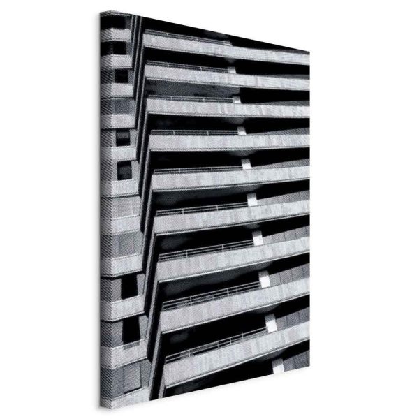 Canvas Print - Architectural Raster (1 Part) Vertical