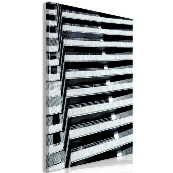 Canvas Print - Architectural Raster (1 Part) Vertical