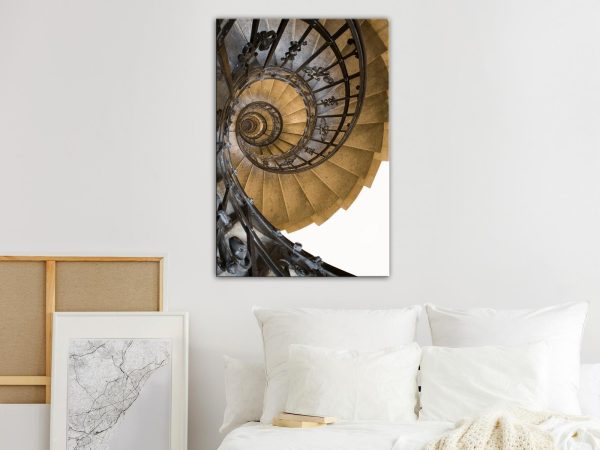 Canvas Print - Architectural Snail (1 Part) Vertical - Image 2
