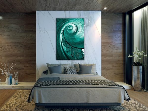 Canvas Print - Architectural Spiral (1 Part) Vertical - Image 2