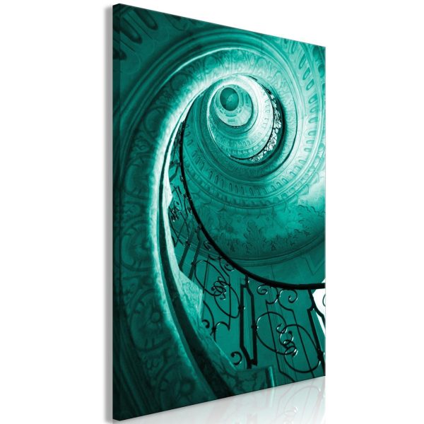 Canvas Print - Architectural Spiral (1 Part) Vertical