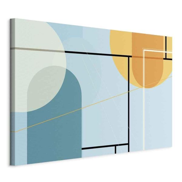 Canvas Print - Arranged Ocean (1 Part) Wide