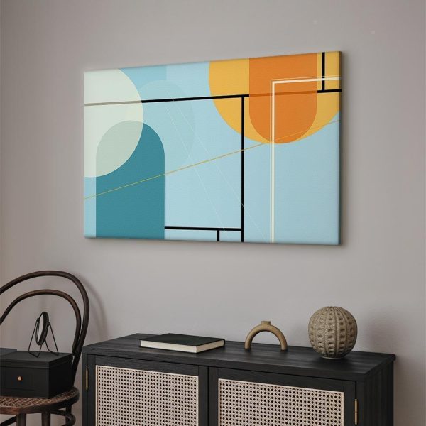 Canvas Print - Arranged Ocean (1 Part) Wide