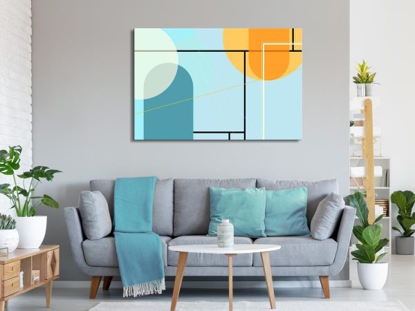 Canvas Print - Arranged Ocean (1 Part) Wide