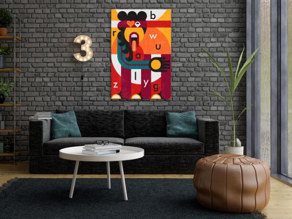 Canvas Print - Art of Design (1 Part) Vertical - Image 2