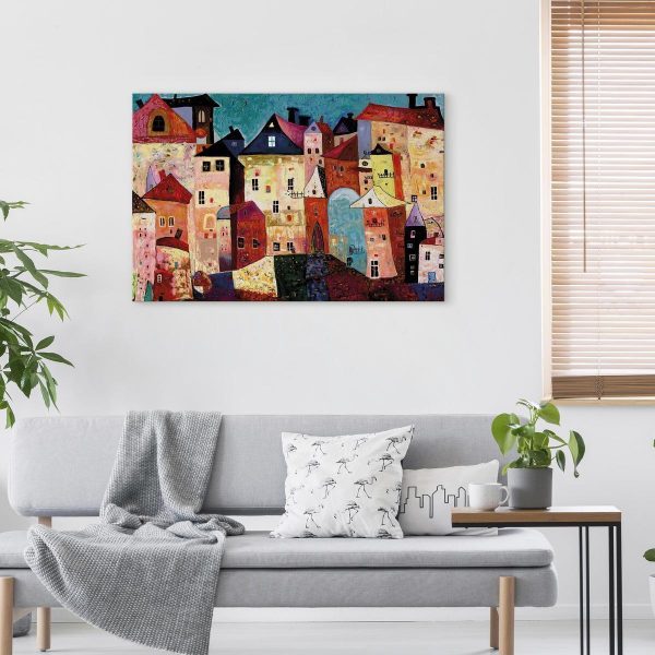Canvas Print - Artistic City