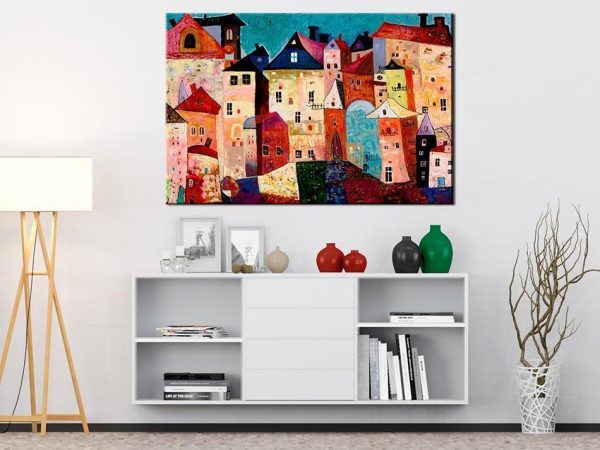 Canvas Print - Artistic City
