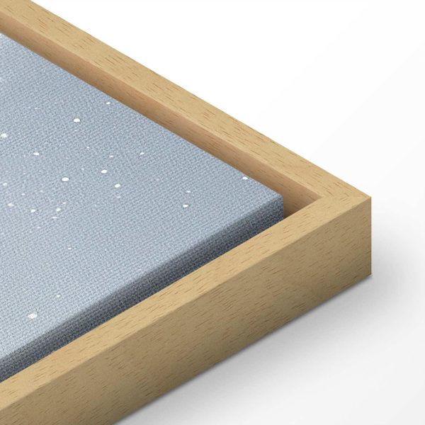 Canvas Print - Astral Calm: Stars Scattered Over Delicate Clouds - Image 15