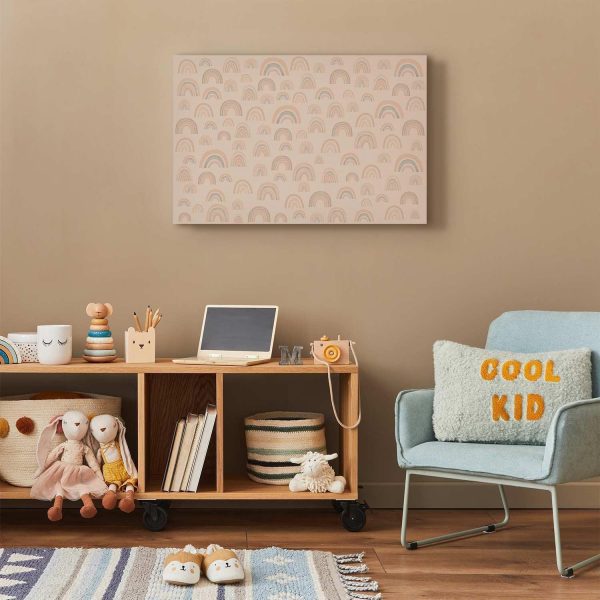 Canvas Print - August Sky - Various Sizes of Rainbows in Calm Colors - Image 5