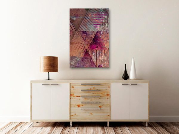 Canvas Print - Autumn Abstraction (1 Part) Vertical - Image 2