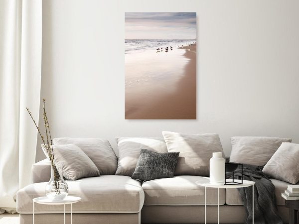 Canvas Print - Autumn Beach (1 Part) Vertical - Image 2