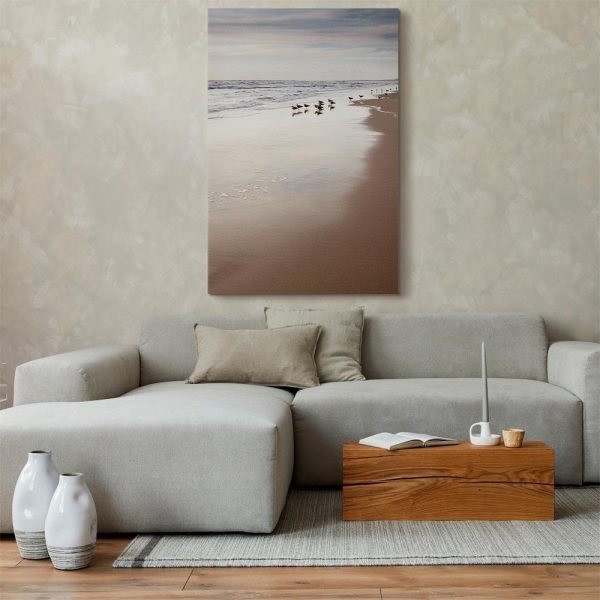 Canvas Print - Autumn Beach (1 Part) Vertical