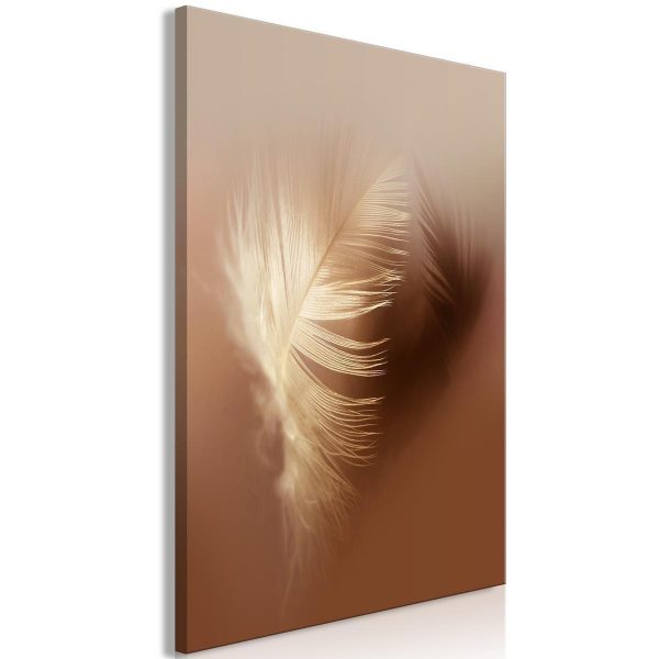 Canvas Print - Autumn Fluff (1 Part) Vertical