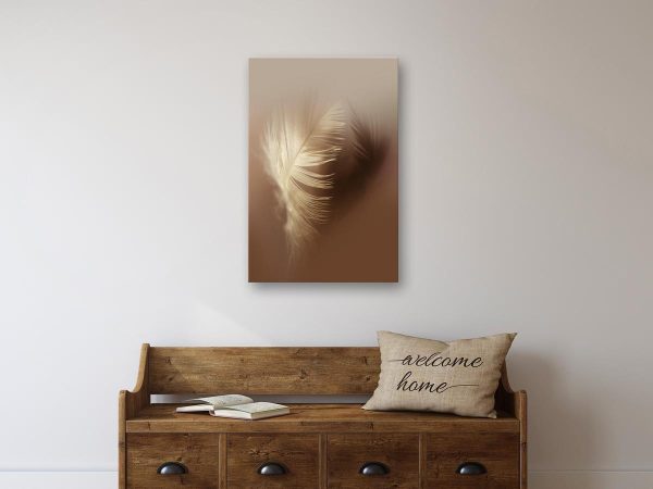 Canvas Print - Autumn Fluff (1 Part) Vertical