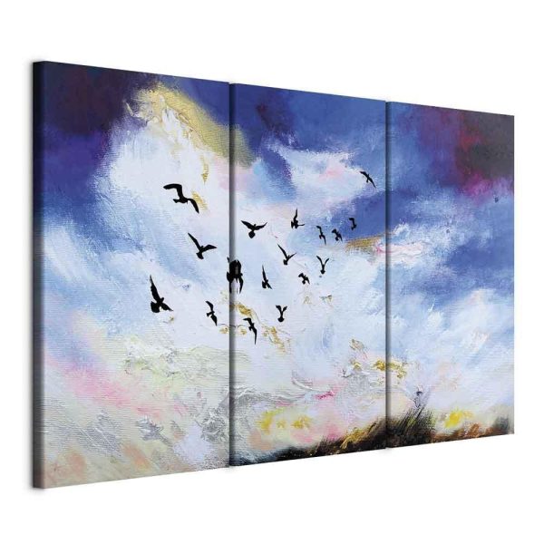 Canvas Print - Autumn Is Coming (3 Parts)
