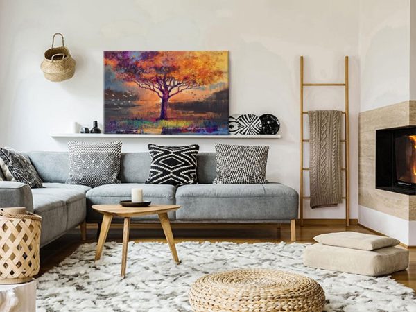 Canvas Print - Autumn Sketches (1 Part) Wide - Image 4