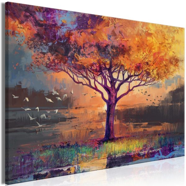 Canvas Print - Autumn Sketches (1 Part) Wide - Image 2